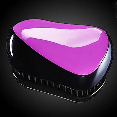 The Wolf Moon ® Anti-static Portable Hair Comb Travel Essentials Hair Tools Compact Styler Hairbrush the Instant Detangling Hairbrush (purple)