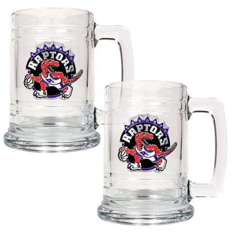 Toronto Raptors Set of 2 Beer Mugs