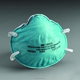 N95 Health Care Particulate Respirator and Surgical Mask-(1 BOX, 20 EACH)