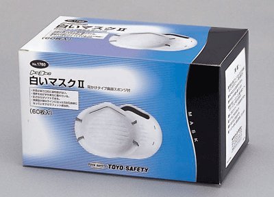 白いマスク No.1760 60枚入り お徳用