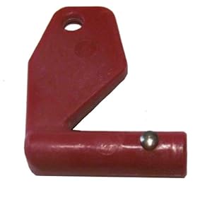 Ignition key for Volvo Battery Disconnect Isolator, Part Number 8157766