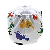 Happy Cherry　ベビー用品　子供　おむつ　布おむつ　おむつカバー　サイズ調節可　可愛い　柔らか　洗濯可能　アニマル風　恐竜