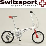 Switzsports(スウィツスポート) Switzsport F16N ホワイト 16インチ SW-RX16N
