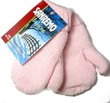 Pink Baby Mittens infant Toddler mittens fleece lined