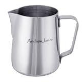 0.33L 330ml Stainless Steel Coffee Frothing Milk Jug Latte by Andrew James: Andrew James Coffee