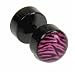 FAKE PLUG ANODIZED WITH LOGO 16g - Sold Individually