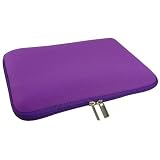 GAGS Macbook Zipped Waterproof Neoprene PURPLE Sleeve / Case / Pouch 13.3 13