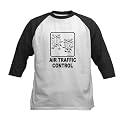 Air Traffic Control Kids Baseball Jersey