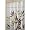 Interdesign Leaves Shower Curtain - Stall Size - Brown