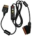 Madrics Advance Gold - Câble vidéo/audio - RVB / S-Video / audio / audio numérique / composite - connecteur audio-vidéo Xbox (M) - mini-DIN 4 broches, SCART, RCA, TOS Link