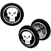 0 Gauge The Punisher Cheater Plugs Set