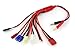 uxcell 4Pcs 14.8V 4S LiPo Battery Balance Charger Cable Lead Wire Connector