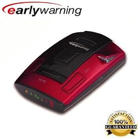 Early Warning 22 Frequency Radar / Laser Detector with 360 Laser Eye