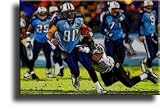 Completely Handpainted American Football Sport Painting, Custom Order FL4717, Oil on Canvas, with Option to Paint Jerry, Brett & Co. from Any Other Favorite Photograph or Picture, Unframed, Size 20" x 30" inch