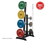York Barbell Single Side Weight Tree - Black