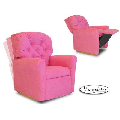 Classic Hot Pink Micro Kids Recliner