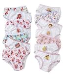 Disney Girls 7 Pack Princess and Ariel Underwear