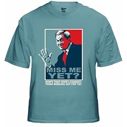 George W. Bush Miss Me Yet Mens T-Shirt