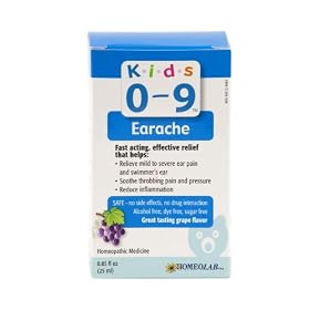Kids 0-9 Earache Oral Solution - Grape (0.85 oz.) by Kids 0-9