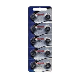 Maxell Alkaline Button Cell Watch Battery AG13 - LR44 - 20 Pack by Maxell