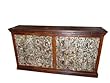 Antique Haveli Old Door Rustic Sideboard Buffet Furniture From India 74"x40"17"