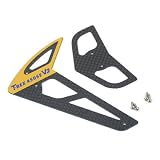 SE V2 Carbon Fiber Stabilizer Set, 3K Black by Align Corporation Limited