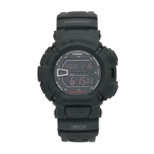 Casio Men's G-9000MS-1DR G-Shock Black Resin Digital Dial Watch