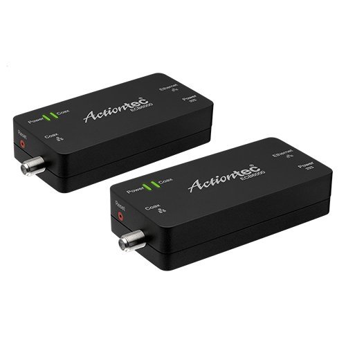 Actiontec MoCA 2.0 Ethernet to Coax Adapter, 2 Pack (ECB6000K02)