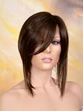 Sexy Asymmetrical Bob Cut Lace Front Wig Wigs 100% Pure Russian Remy