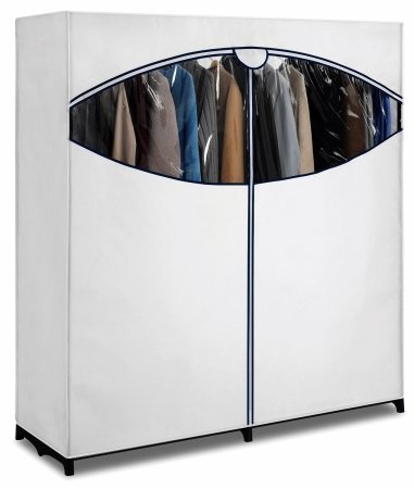 Whitmor Mfg. 60in. White Polypro Clothes Closet 6822-167-B