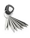 Stayclip Collar Stays Executive Set - Brushed Steel Edition