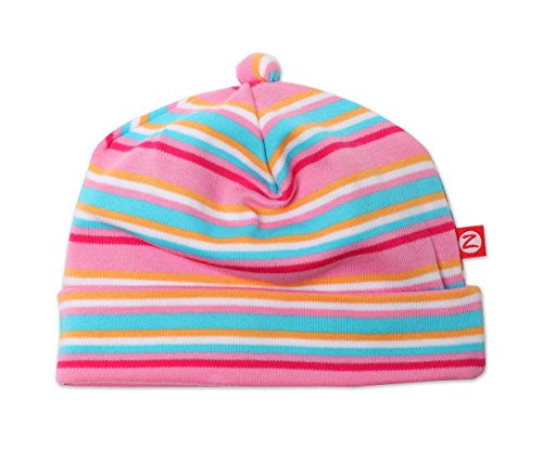 Zutano Baby Girls' Multi Stripe Hat (Baby)