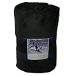 Jet Black Color Blanket (Short Fur) Black Outdoor Hammocks