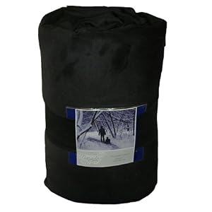 Jet Black Color Blanket (Short Fur) Black Outdoor Hammocks