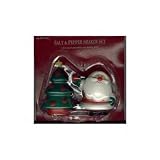 CHRISTMAS SALT AND PEPPER SHAKERS Santa & Tree