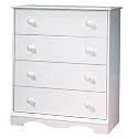 South Shore Furniture, 4 Drawer Chest, Pure White