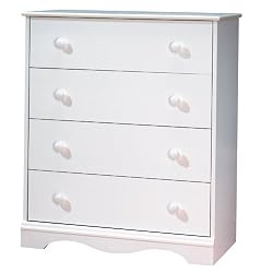 South Shore Furniture, 4 Drawer Chest, Pure White
