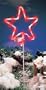 Solar Power Christmas Star Light