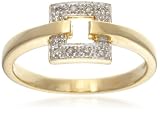 9ct Yellow Gold AMR260477 Ladies 0.04ct Diamond Ring