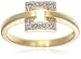 9ct Yellow Gold AMR260477 Ladies 0.04ct Diamond Ring