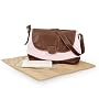 Graco Diaper Bag Pink and Chocolate