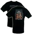 PINUP GIRL SHIRTS - HUSTLER T-SHIRTS - PINUP BABES SHIRTS - TWO GIRLS PINUP SHIRT BY HUSTLER - IN LUST WE TRUST