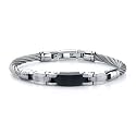 Extraordinary Elegance: Stainless Steel Twisted Cable Link Bracelet