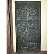 KRISHNA FLUTE CARVING SPIRITUAL INDIA ART PANEL DOOR 72