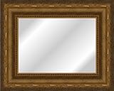Review ArtToFrames  / 16x20 / 16 x 20 Mirror Frame Gold Scoop w/ Black Specs .. 3.25'' wide