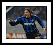 Hernan Crespo Inter Milan Framed 8x10 Photograph Goal Celebration