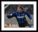 Hernan Crespo Inter Milan Framed 8x10 Photograph Goal Celebration