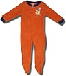 SpongeBob "Jelly Fishing" Orange Terry Footed Sleeper for Toddlers