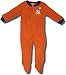 Search : SpongeBob "Jelly Fishing" Orange Terry Footed Sleeper for Toddlers