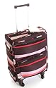 Roxy Must Go Cabin Size Travel Bag with Wheels- Chocolate